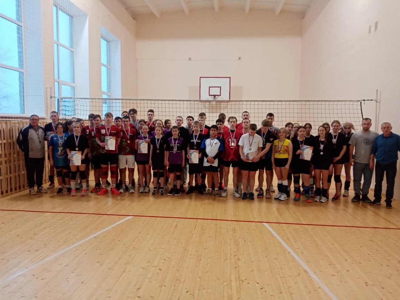 Первенство района по волейболу среди учащихся 2006 г.р. и моложе на призы Можгинской школы.